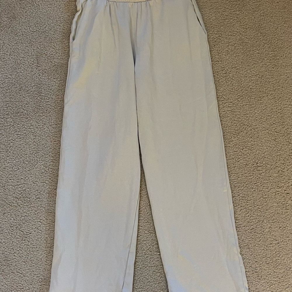 Zara Beige Lounge Pants
